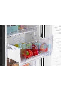 Морозильная камера Nordfrost DF 256 BAP, черный, 100л, 3 ящика