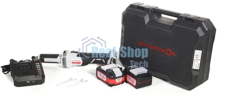 Прямошлифовальная машина (гравер) Интерскол ПШМ-8/36В D25мм аккум. жестк.кейс (821.2.2.70)