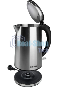 Чайник электрический Gorenje K15DWS 1.5л. 2200Вт нержавеющая сталь (корпус: нержавеющая сталь)