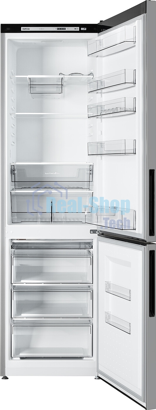 Холодильник Atlant ХМ-4626-181 серебристый двухкамерный 251/119л морозилка снизу