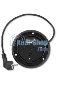 Чайник электрический Hyundai HYK-S3505 1.5 л, 2200 Вт, черный