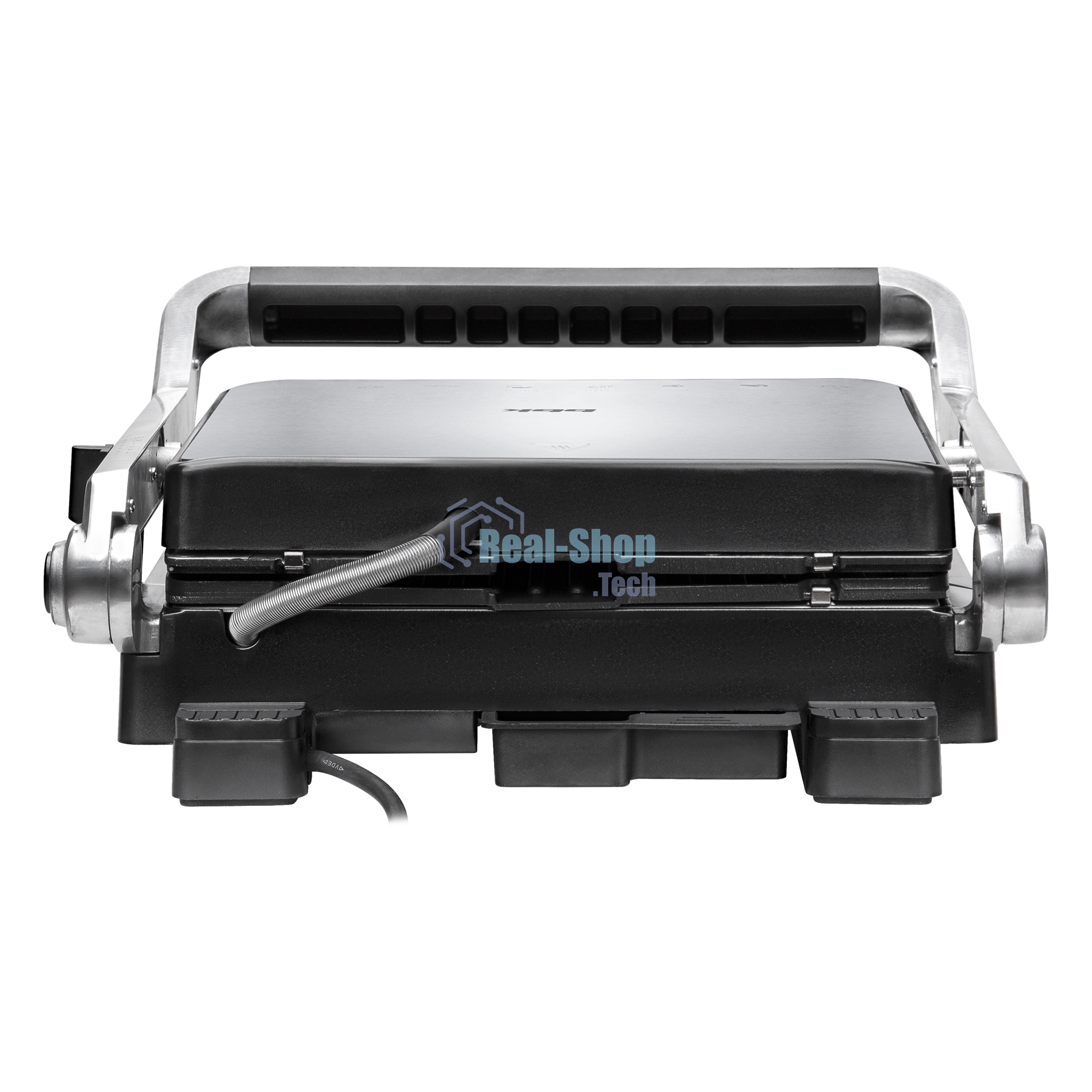 Гриль электрический BBK BEG2004 2000 Вт, черный/металлик