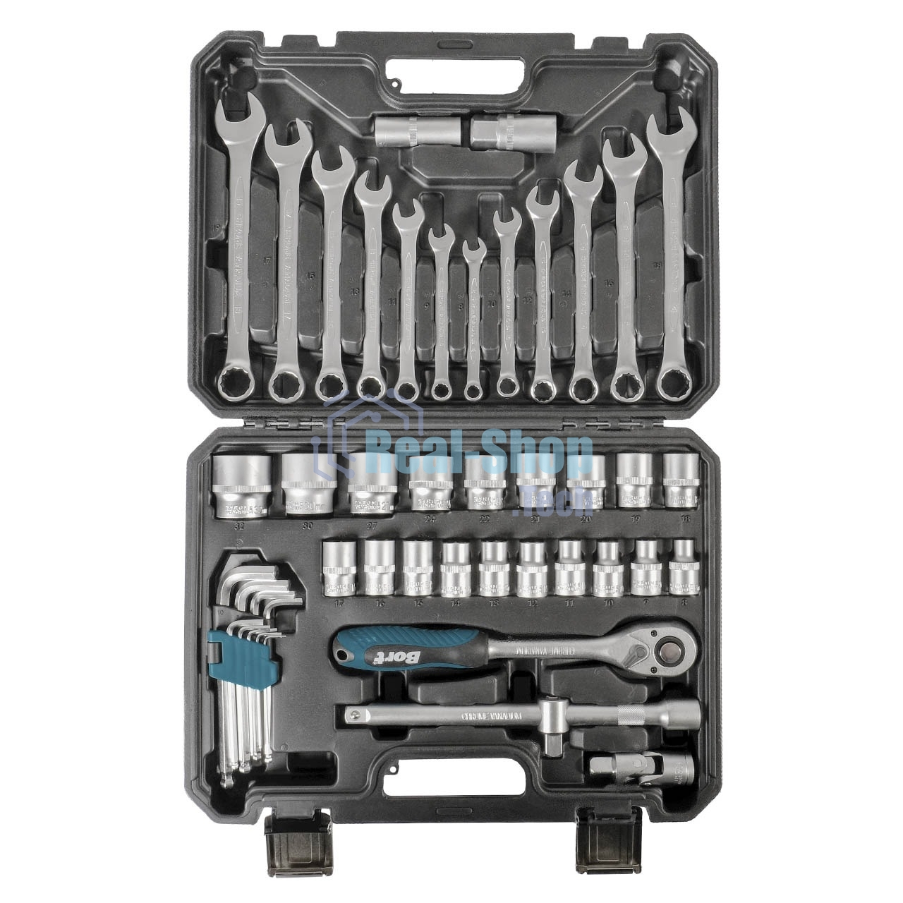 Набор ручного инструмента Bort BTK-47 (93418521)