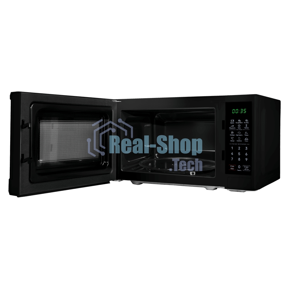 Микроволновая печь MAUNFELD MFSMO720EB07 черный, 20 л, 700 Вт, переключатели - сенсор
