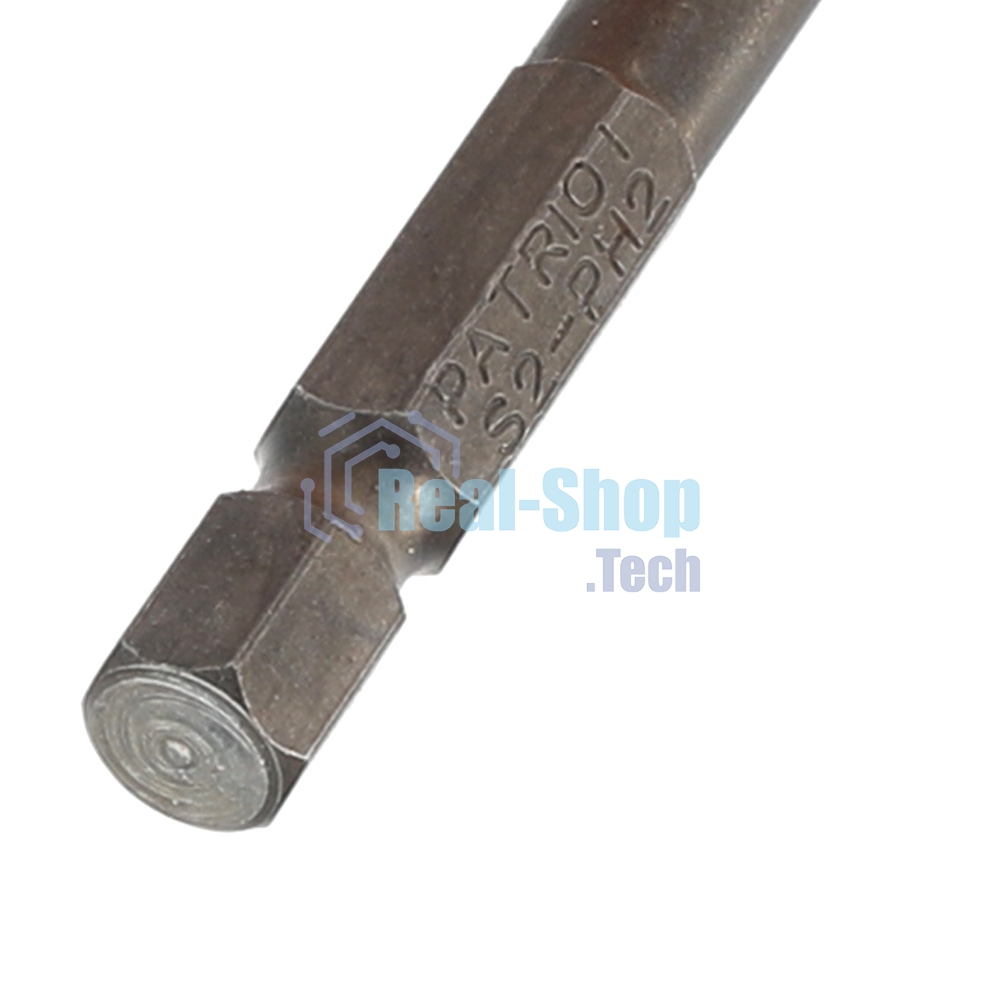 Бита PATRIOT PH2 длина 50 мм, в пластиковом боксе, 10шт