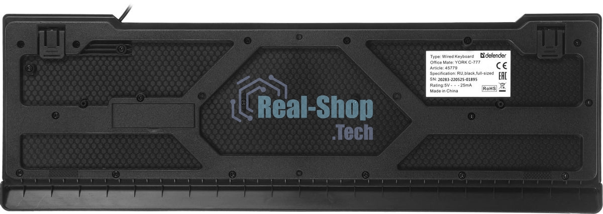 Комплект клавиатура + мышка Defender YORK C-777 RU