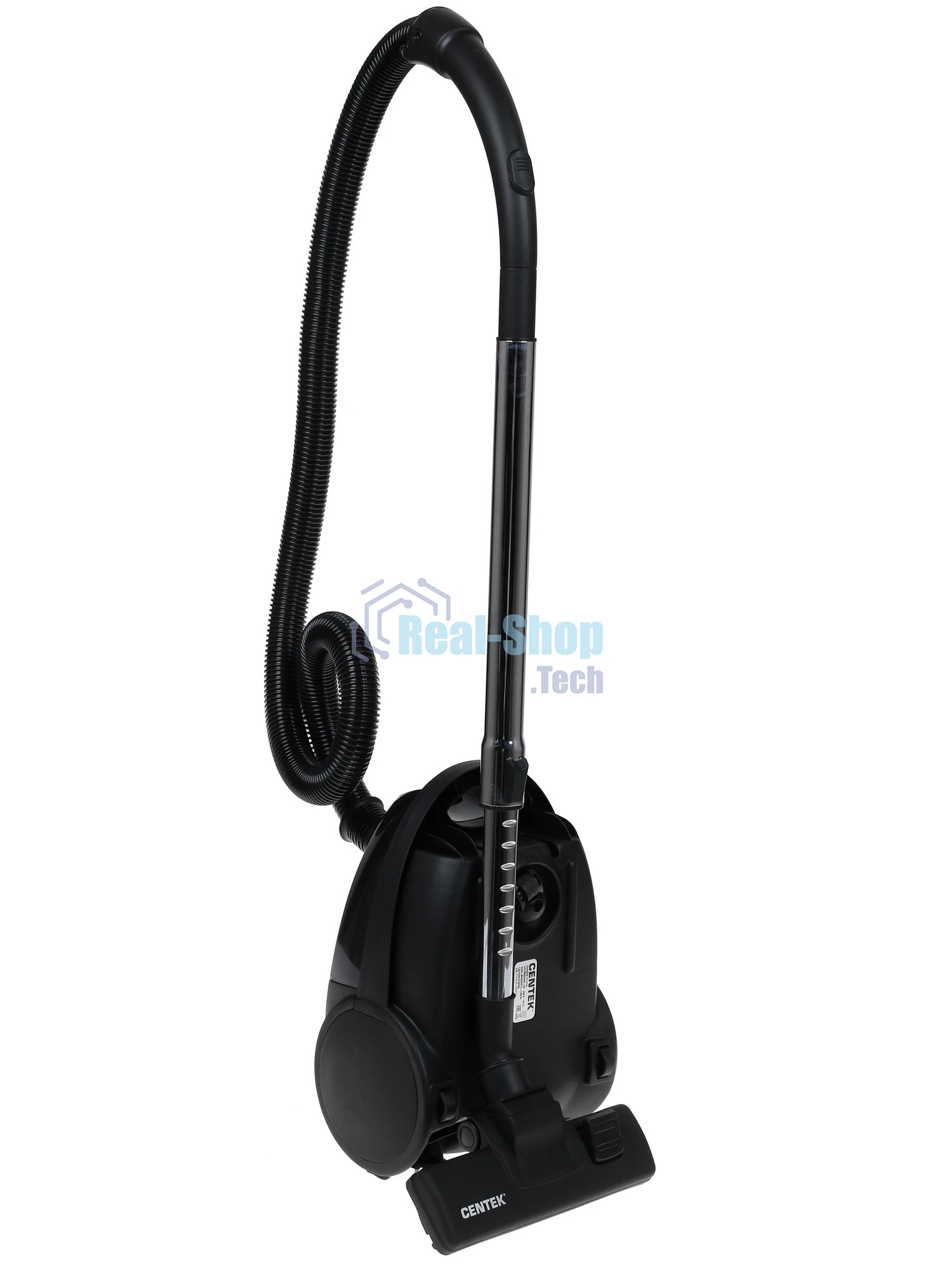 Пылесос Centek CT-2514 черный, 380/2100 Вт, уборка сухая, пылесборник мешок 2.5 л