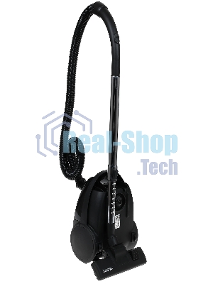 Пылесос Centek CT-2514 черный, 380/2100 Вт, уборка сухая, пылесборник мешок 2.5 л