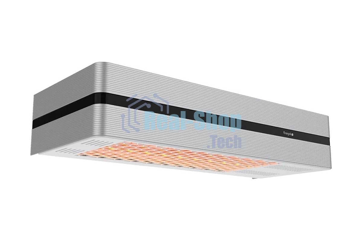 Обогреватель инфракрасный Energolux EIHS-2000-E1-iBox серебристый/чёрный, керамический, 16 м², 2000 Вт, термостат