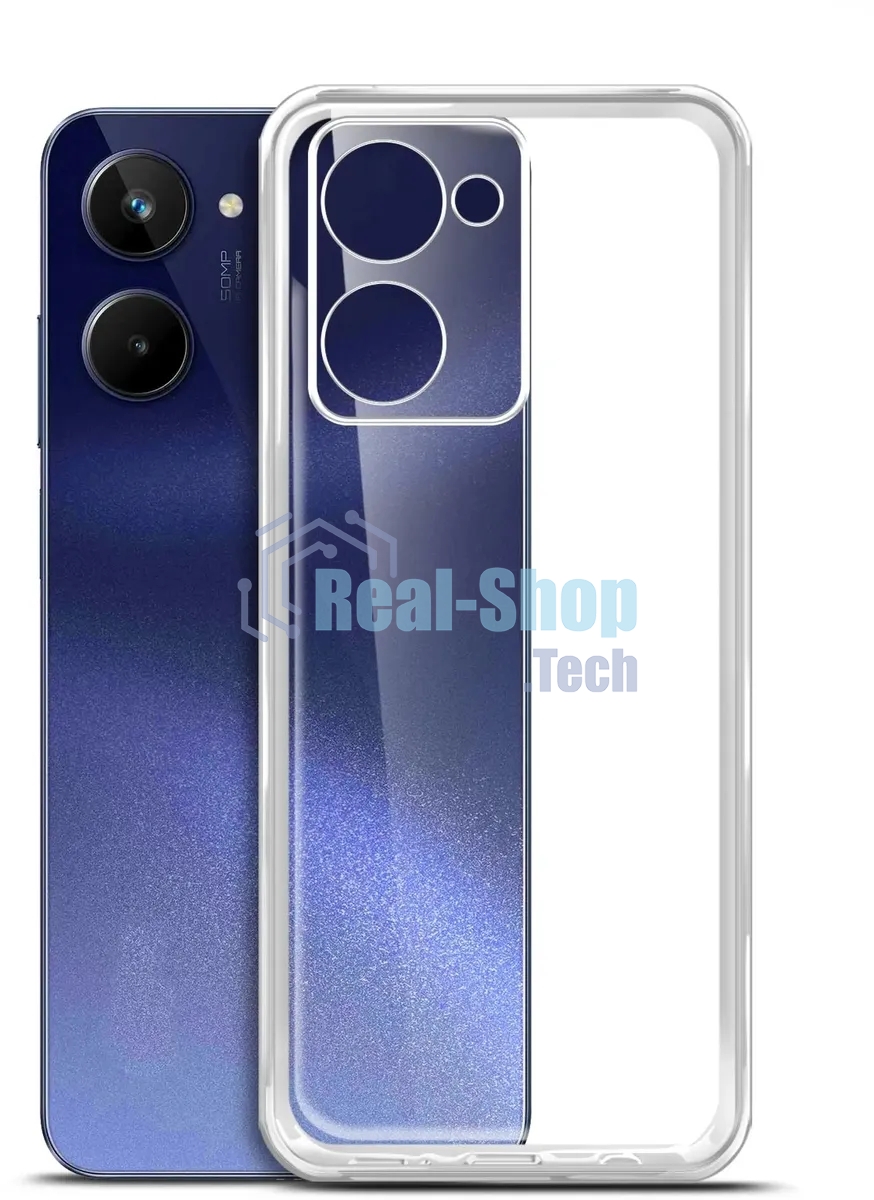 Чехол (клип-кейс) BoraSCO для Realme 10 4G 71180 прозрачный