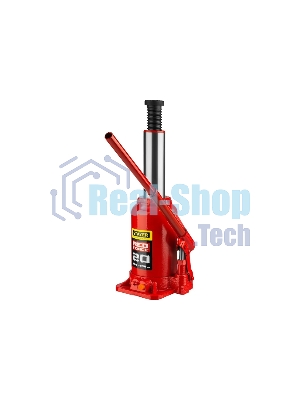 Домкрат STAYER 43160-20_z01 гидравлический бутылочный red force 20т 242-452мм