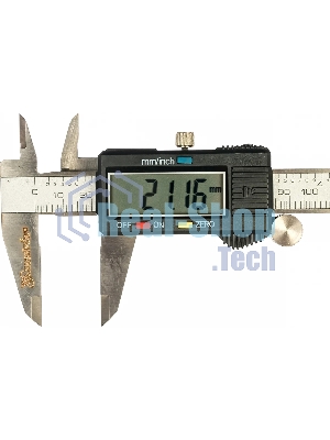 Штангенциркуль Matrix 150 мм электронный погрешность 0.02 мм<100мм,0.03мм 100–200мм