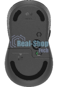 Мышь беспроводная Logitech Signature M650 L графитовый, 4000 dpi, радиоканал, Bluetooth, USB, кнопки - 5