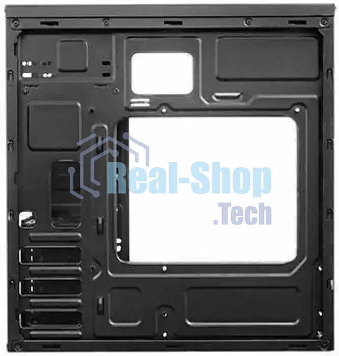 Компьютерный корпус LinkWorld VC-13M071 М0 черный без БП mATX 1x80мм 1x120мм 2xUSB 2.0 audio