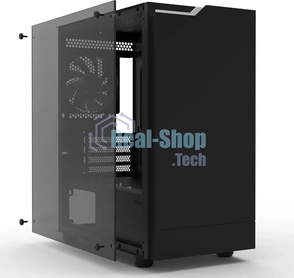 Компьютерный корпус Zalman ZM-T4 plus черный без БП mATX 1x80мм 3x120мм 1xUSB 2.0 1xUSB 3.0 audio bott PSU