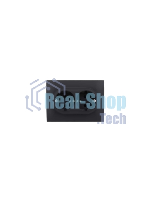 Розетка 2-м IEK SKANDY SK-R07G графит SK-R24-16-K53-F 16А с заземл. защ. штроки в сборе