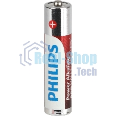 Элемент питания алкалиновый AAA/LR03 1.5В Power (блист. 20шт) Philips Б0064654