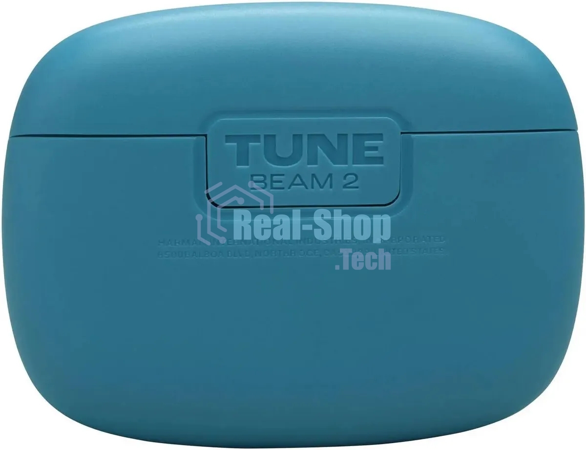 Наушники TWS JBL Tune Beam бирюзовый, внутриканальные, Bluetooth, активное шумоподавление, быстрая зарядка, до 12 ч