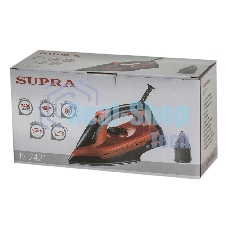 Утюг SUPRA IS-2421 2400 Вт красный/черный