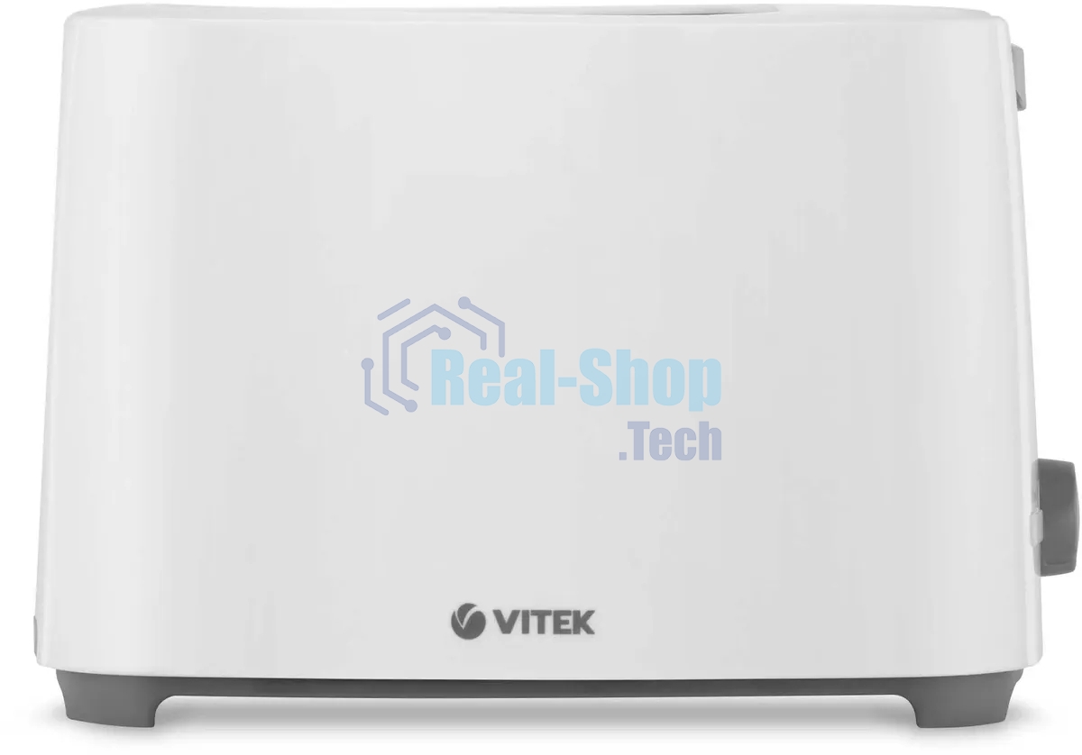 Тостер Vitek VT-1587 белый, 700 Вт, 2 слота
