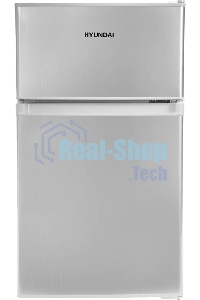Холодильник Hyundai CT10051H серебристый двухкамерный 59/25л морозилка сверху