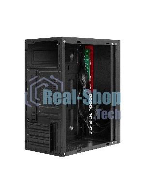 Компьютерный корпус Minitower ExeGate BAA-403U2-UNS450 (mATX, БП UNS450 с вент. 12см, 1*USB/2*USB 3.0, HD Audio, черный)