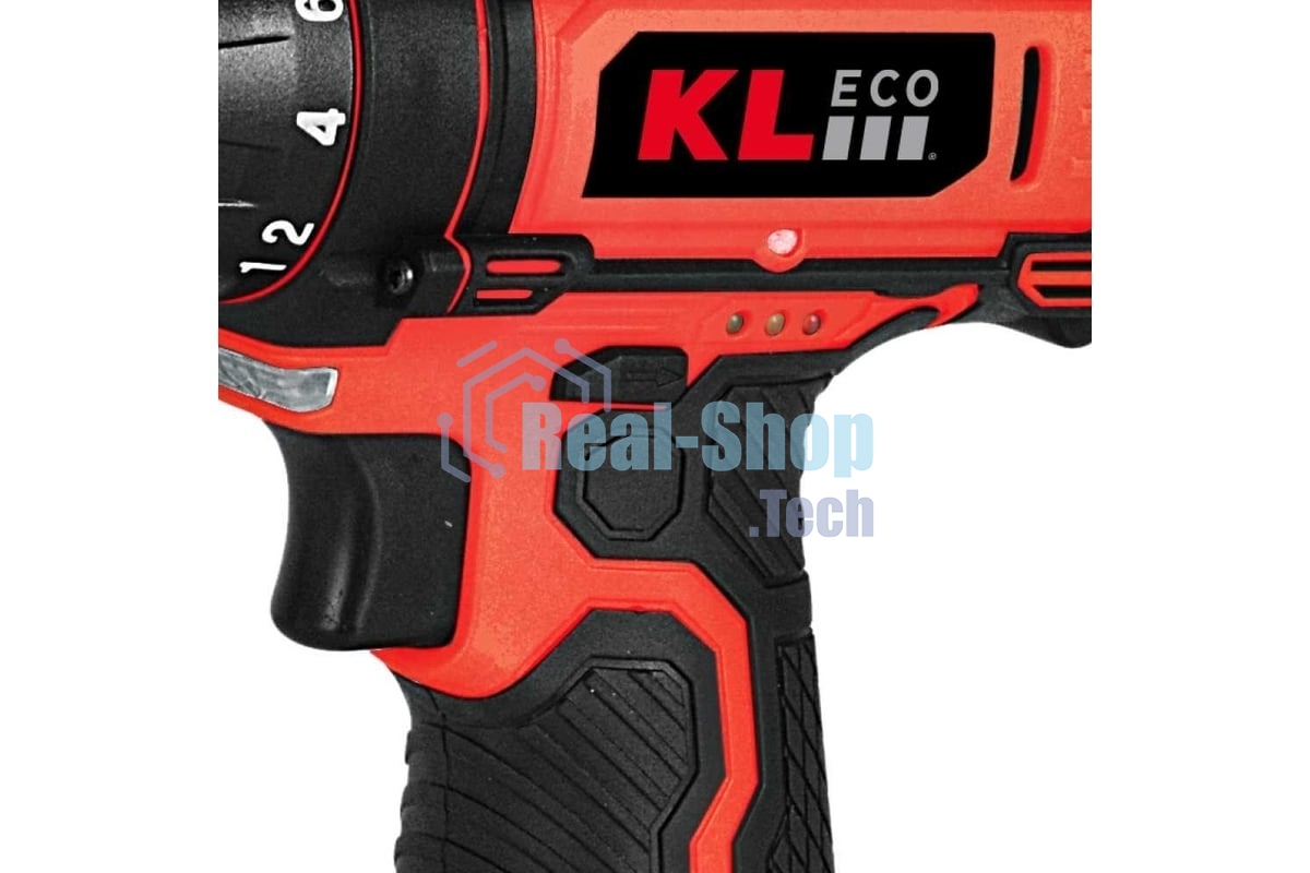 Шуруповерт аккумуляторный KLECO KE2213NM (19 Нм, акб. 12в/1,3А·ч-1шт.; ЗУ-1шт. бита-1шт.; уровень горизонт встроенный)