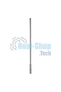 Бур по бетону Denzel цельная крестовая пластина, 8x315 мм, SDS PLUS