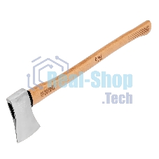 Топор кованый Denzel 1360 г, американский тип, буковая рукоятка, 700 мм, EFP