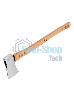 Топор кованый Denzel 1360 г, американский тип, буковая рукоятка, 700 мм, EFP