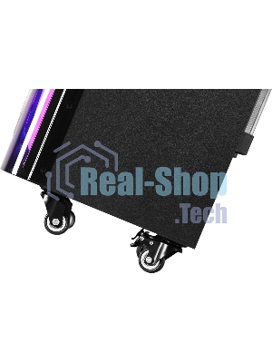 Колонка портативная Ural 103 черный 1200W 1.1 BT/3.5Jack/USB-C 15м 7000mAh