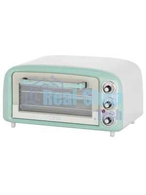 Мини-печь Ariete Vintage 979/04. зеленый. Объем 18 л. Мощность 1380 Вт (12)