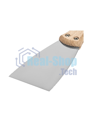 Шпательная лопатка Matrix из нержавеющей стали, 60 мм, буковая рукоятка, EFP