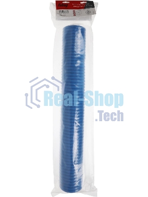 Пневматическое оборудование FUBAG Шланг спиральный с фитингами [170306] рапид полиуретан 15 бар 8х12мм 15м