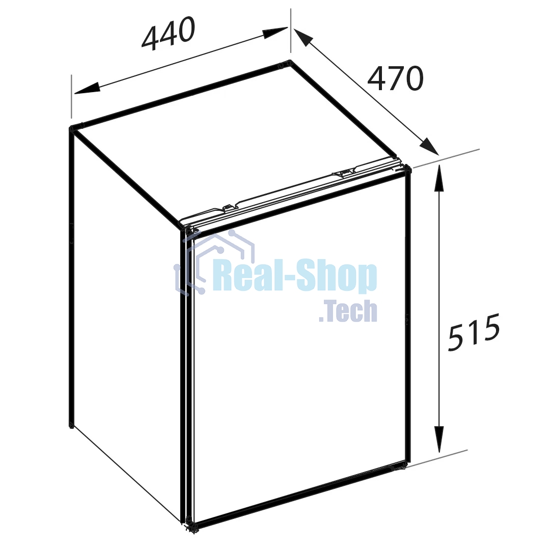 Холодильник Zigmund & Shtain FR 11 W белый однокамерный 47 л