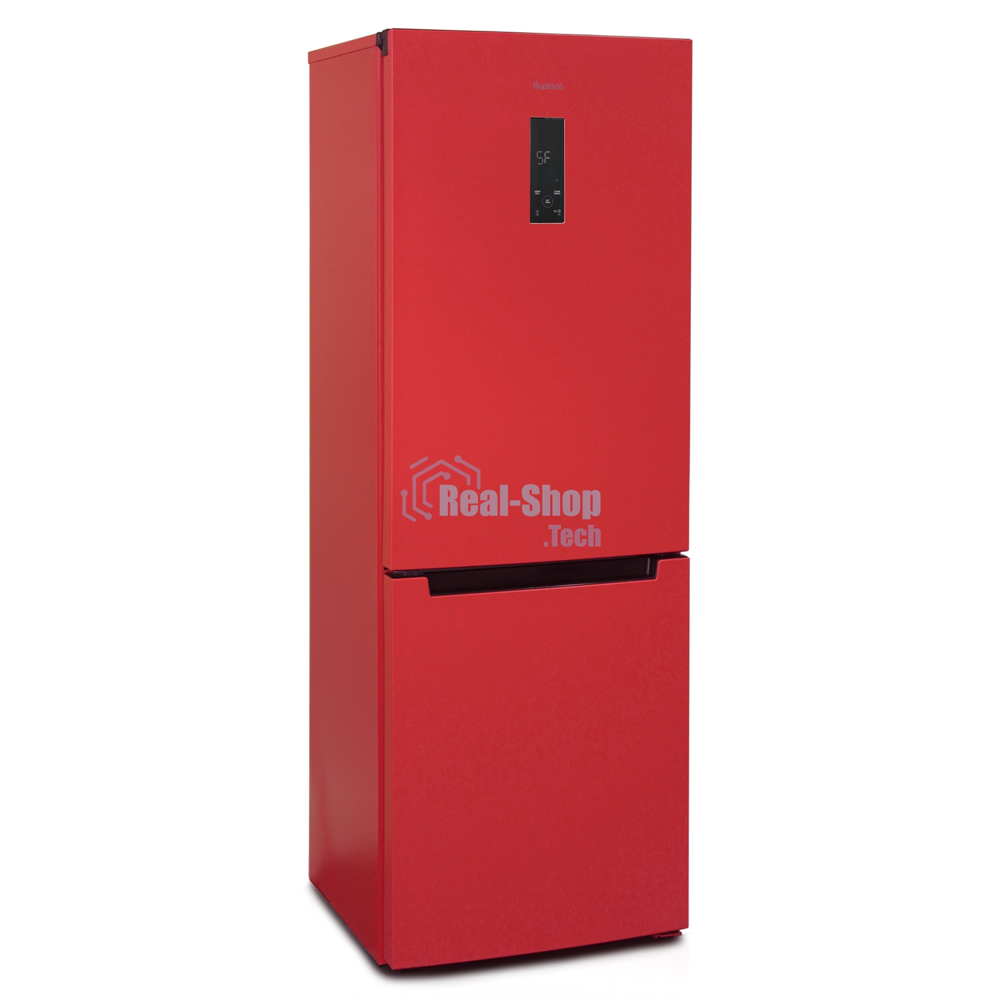 Холодильник Бирюса B-H920NF красный двухкамерный 210/100 л морозилка снизу, No Frost