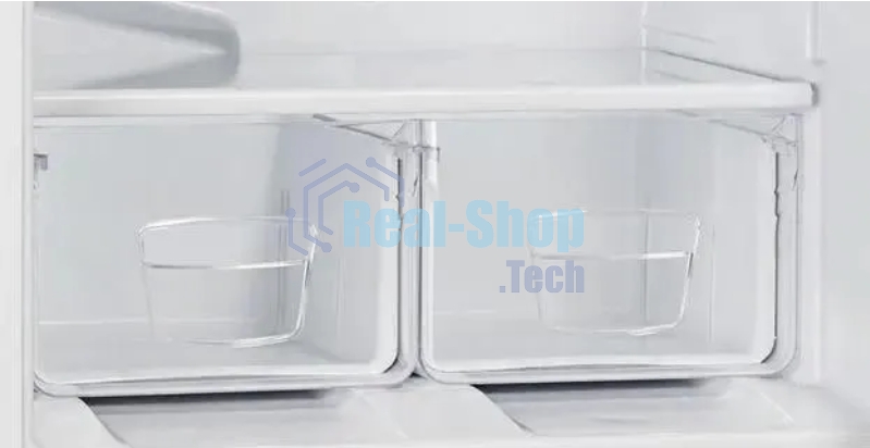 Холодильник Indesit ES 16 A белый двухкамерный 193/85л морозилка снизу, ручная разморозка