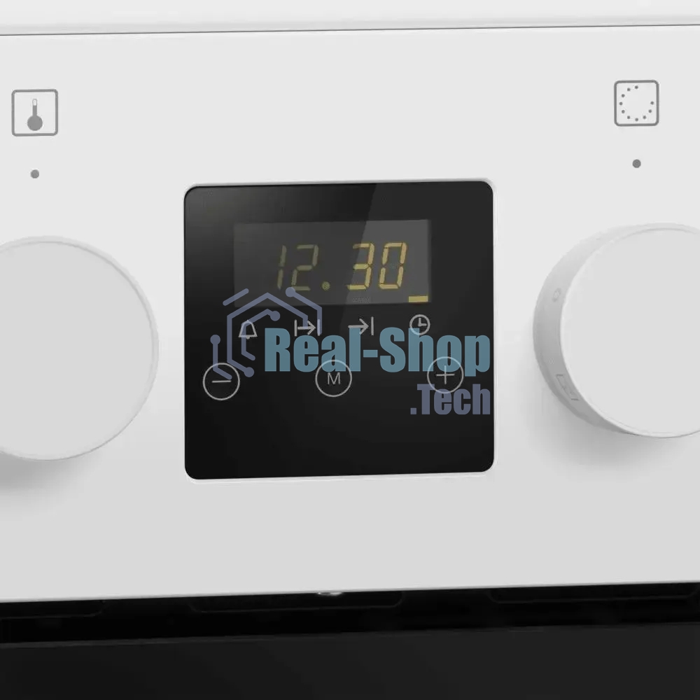 Плита электрическая Maunfeld MEC57CW08TD белый, конфорок 4 шт, духовка 59 л, 50 см x 85 см x 60 см