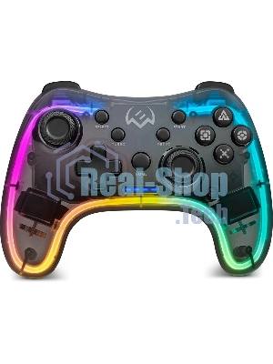 Геймпад Sven GC-5050 черный Bluetooth Беспроводной виброотдача обратная связь (в компл.:держатель для смартфона/кабель USB) (SV-016029)