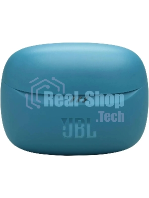 Наушники TWS JBL Tune Beam бирюзовый, внутриканальные, Bluetooth, активное шумоподавление, быстрая зарядка, до 12 ч