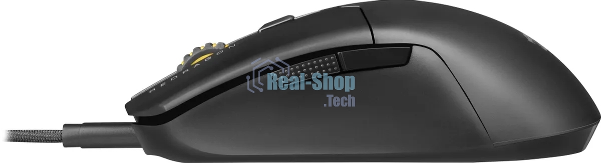 Мышь проводная игровая REDRAGON FYZU черная (USB, Pixart P3395, Huano, 6 кн., 26000 Dpi, RGb подсветка)