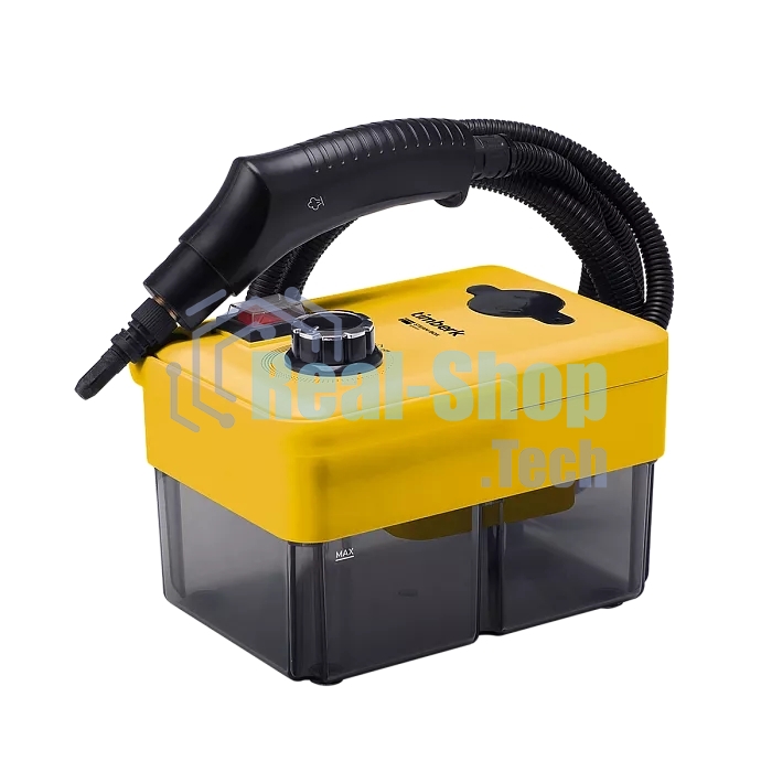 Пароочиститель TIMBERK T-STCF71 2000 Вт, 15 сек нагрев, 1.6 Л, до 30 мин, 5 бар (желтый)