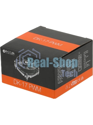 Кулер ID-COOLING DK-17 PWM серебристый/черный 92мм алюминий 2200rpm 26db 4-pin 65W 42мм