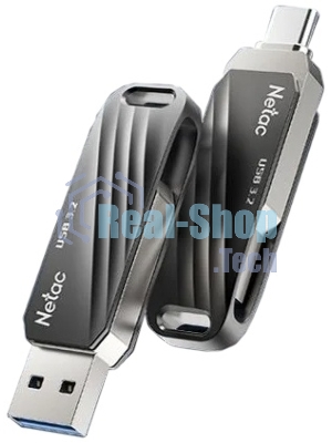 Флешка USB Netac US11 32Gb USB 3.0+TypeC Dual Flash