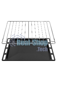 Шкаф духовой электрический Maunfeld AMCO537S 53 л, нержавеющая сталь