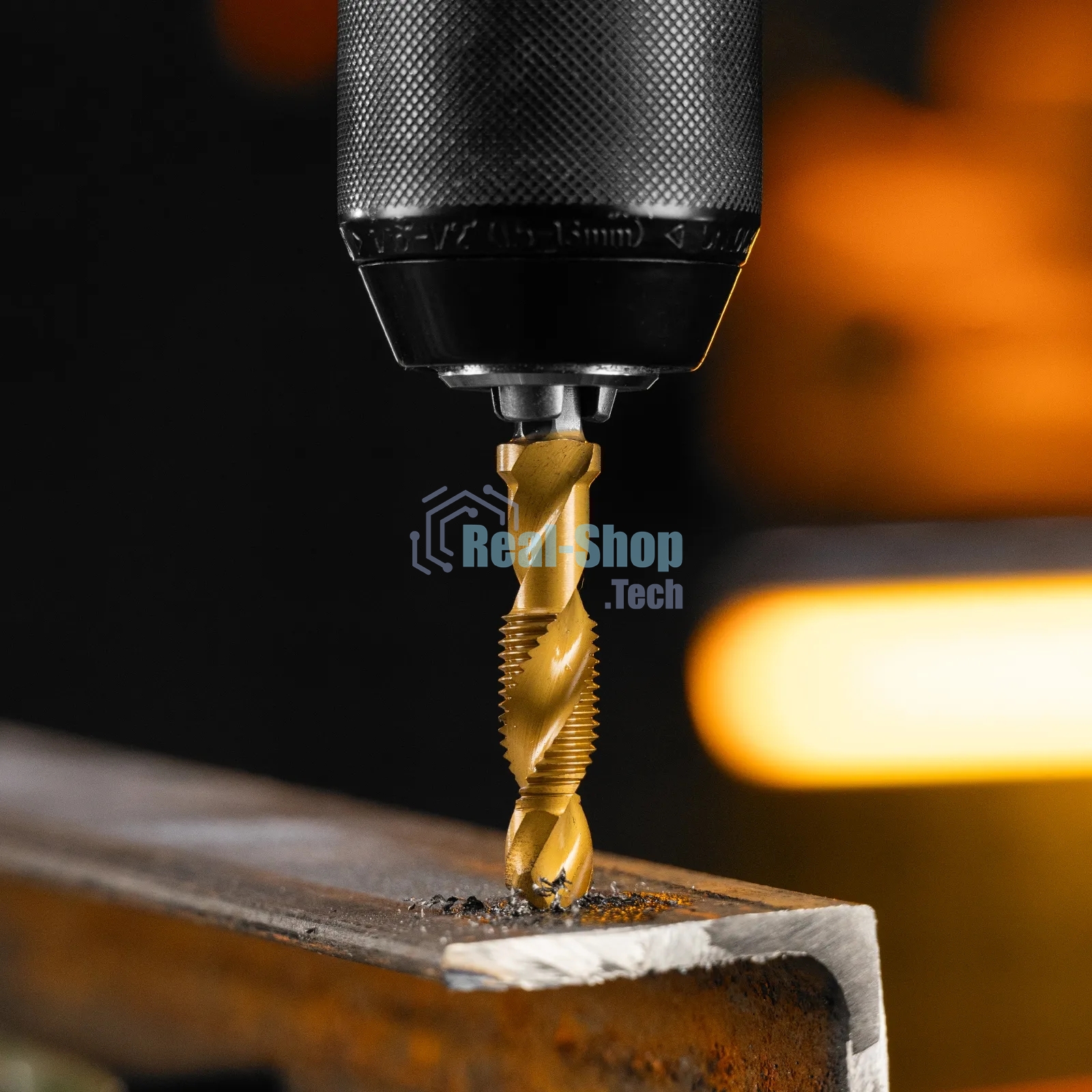 Сверло-метчик Denzel М10 х 1,5 мм, Р6М5