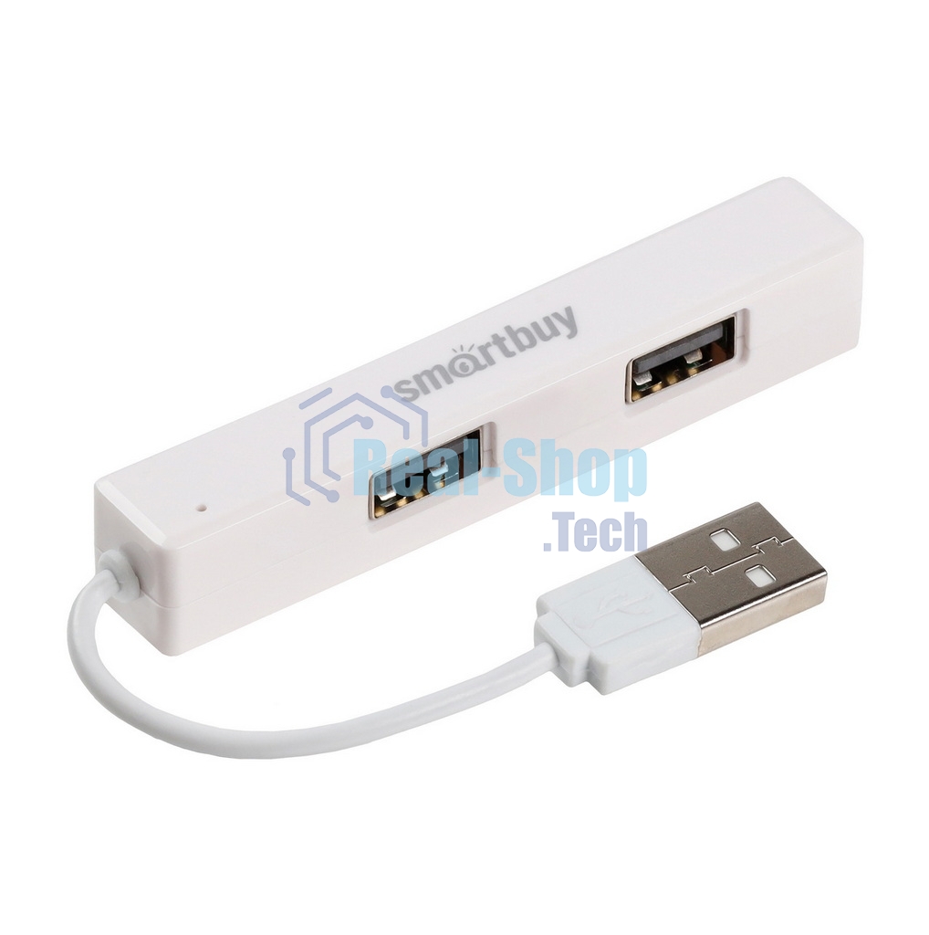 USB-концентратор Smartbuy (SBHA-408-W) 4 порта белый
