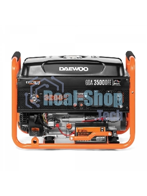 Генератор DAEWOO GDA 3500 DFE бак 18л быстрый запуск бензиновый + газ