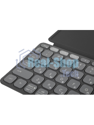 Клавиатура Logitech Keys to Go 2 беспроводная, Bluetooth, серый