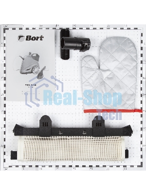 Отпариватель Bort Pro Iron голубой, 2500 Вт, 95 г/мин, 3800 мл